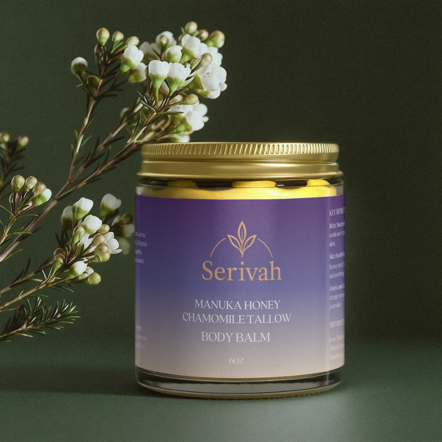 Manuka Honey Chamomile Tallow Body Balm