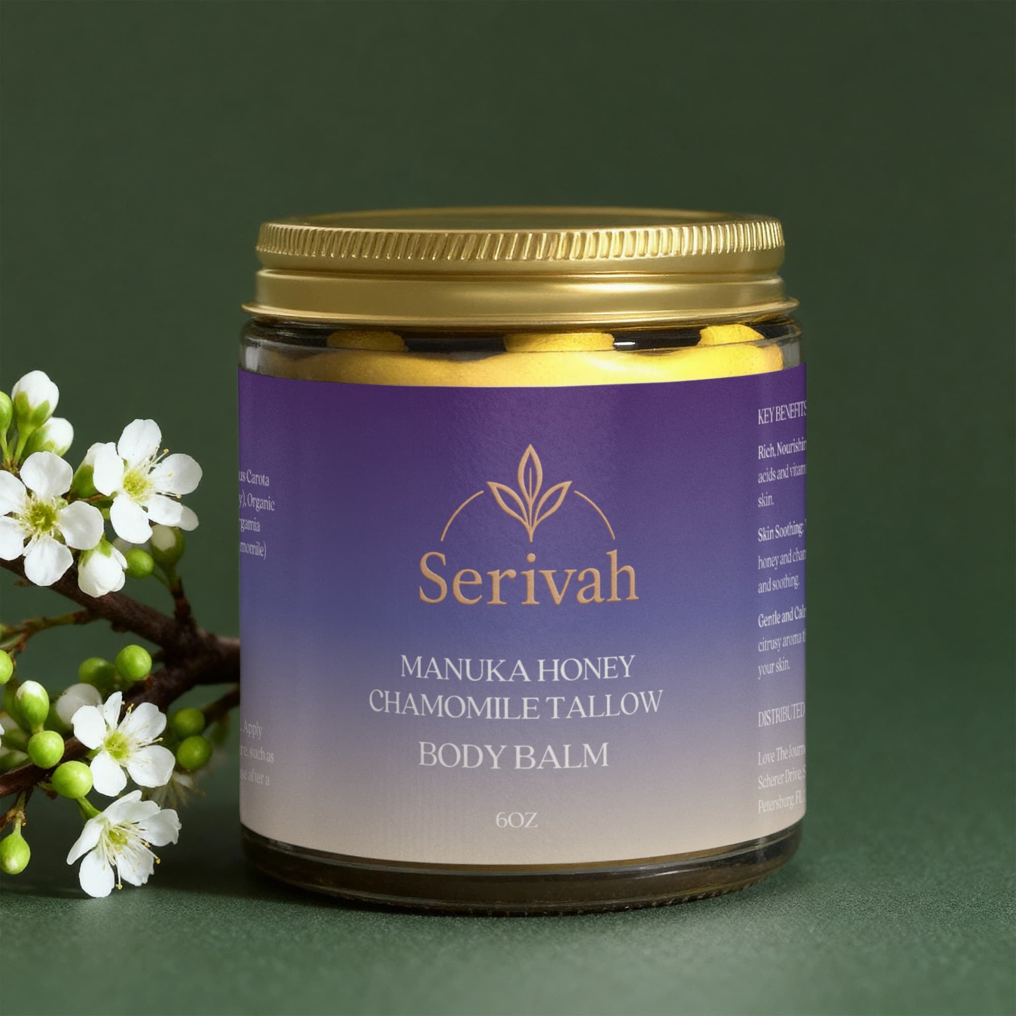 Manuka Honey Chamomile Tallow Body Balm