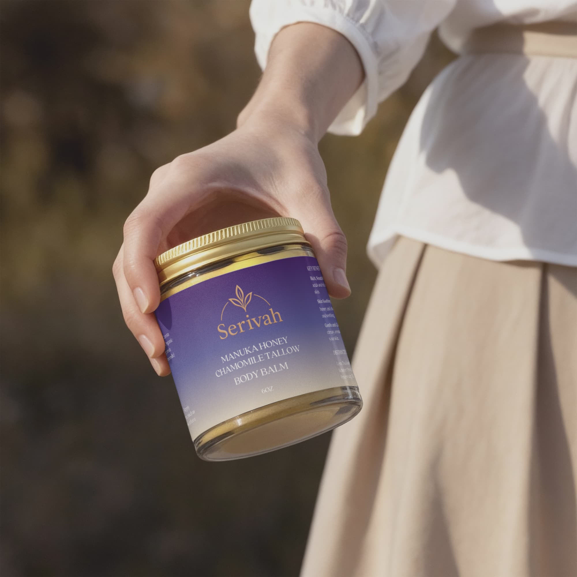 Manuka Honey Chamomile Tallow Body Balm